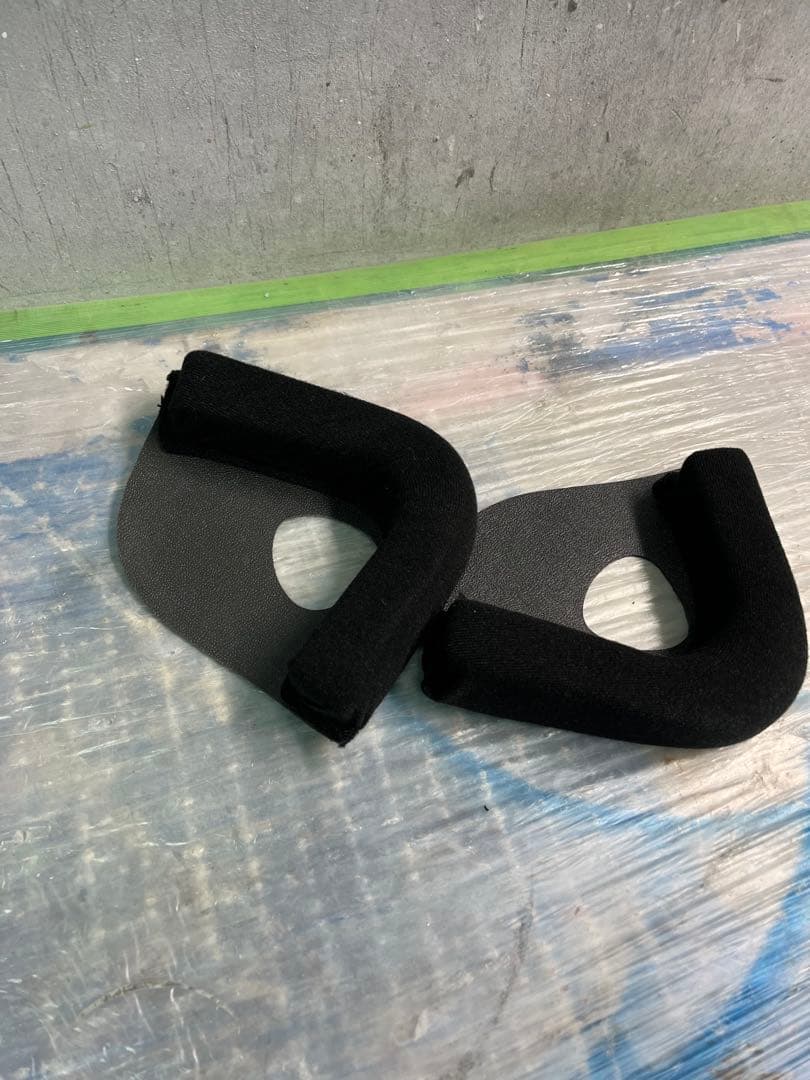 ジェットヘルメットスキャロップ柄ラメラメカスタムペイント　アメリカンハーレー