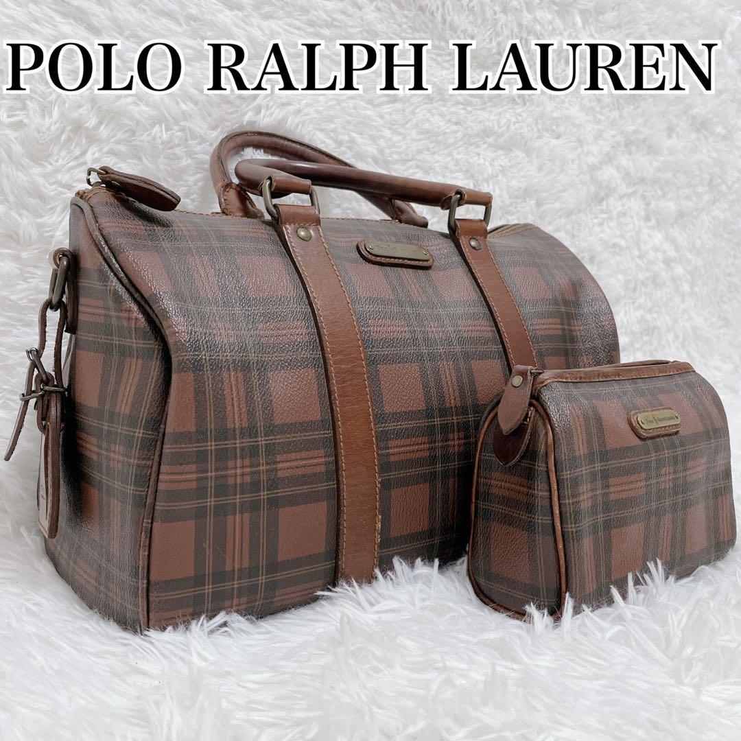 希少色 POLO RALPH LAUREN ボストンバッグ 旅行バッグ