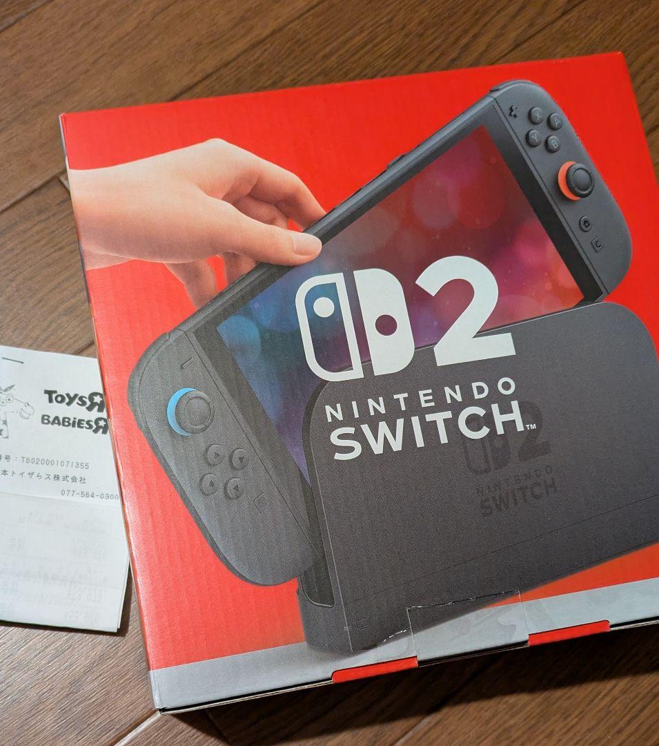 Nintendo Switch 2 マリオカートワールドセット　トイザらス購入