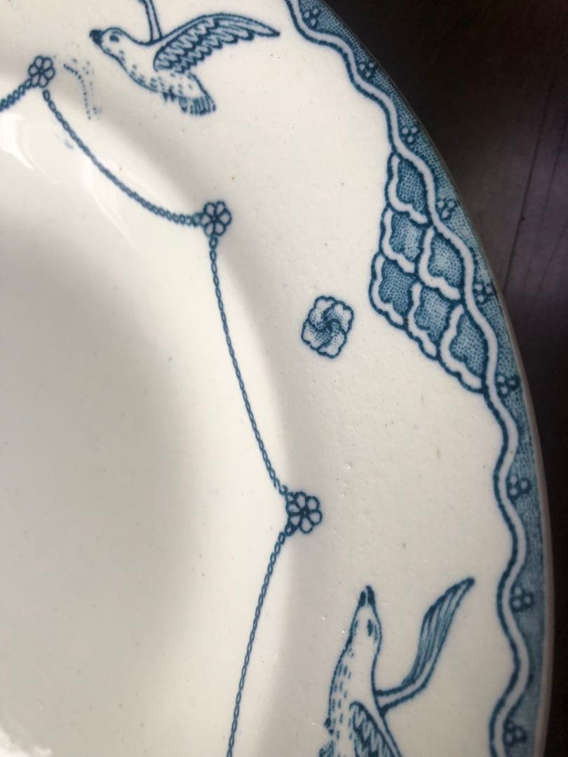 グスタフスベリ オーレンスド　カモメディーププレート23cm