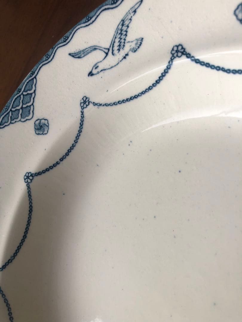 グスタフスベリ オーレンスド　カモメディーププレート23cm