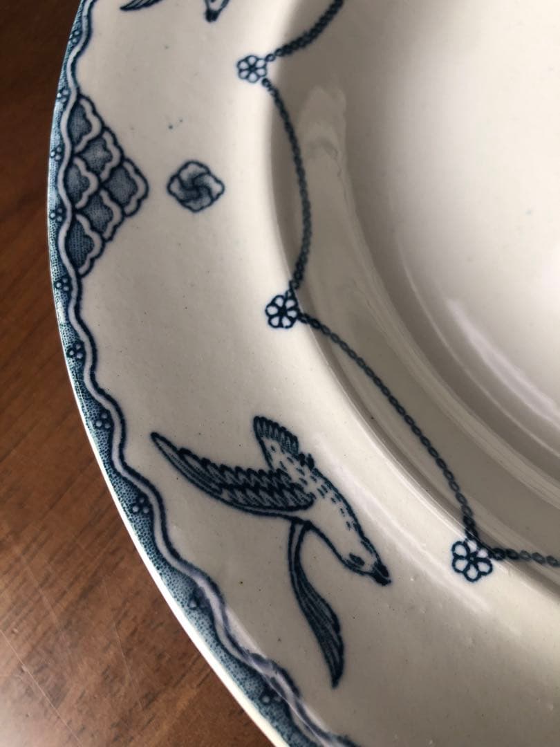 グスタフスベリ オーレンスド　カモメディーププレート23cm