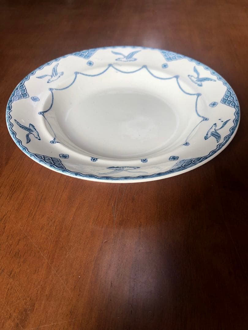 グスタフスベリ オーレンスド　カモメディーププレート23cm