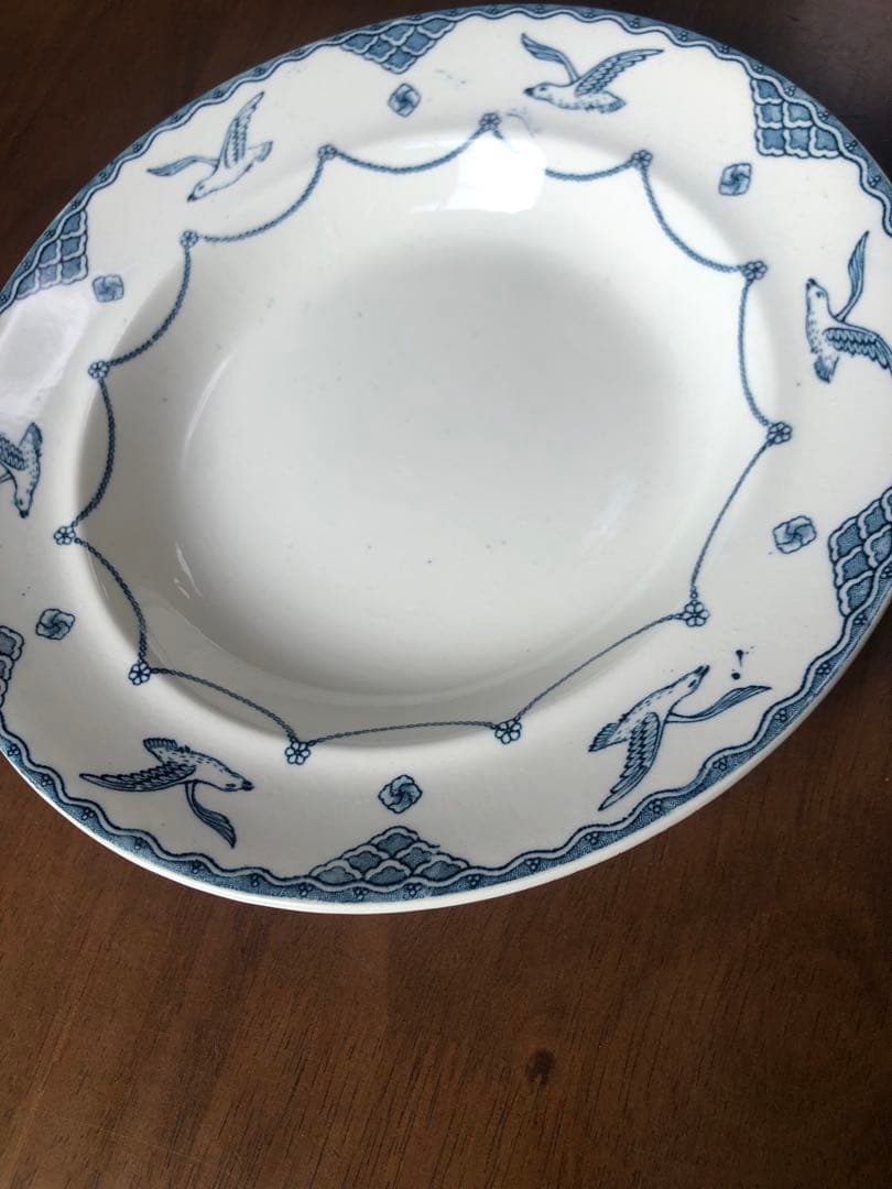 グスタフスベリ オーレンスド　カモメディーププレート23cm