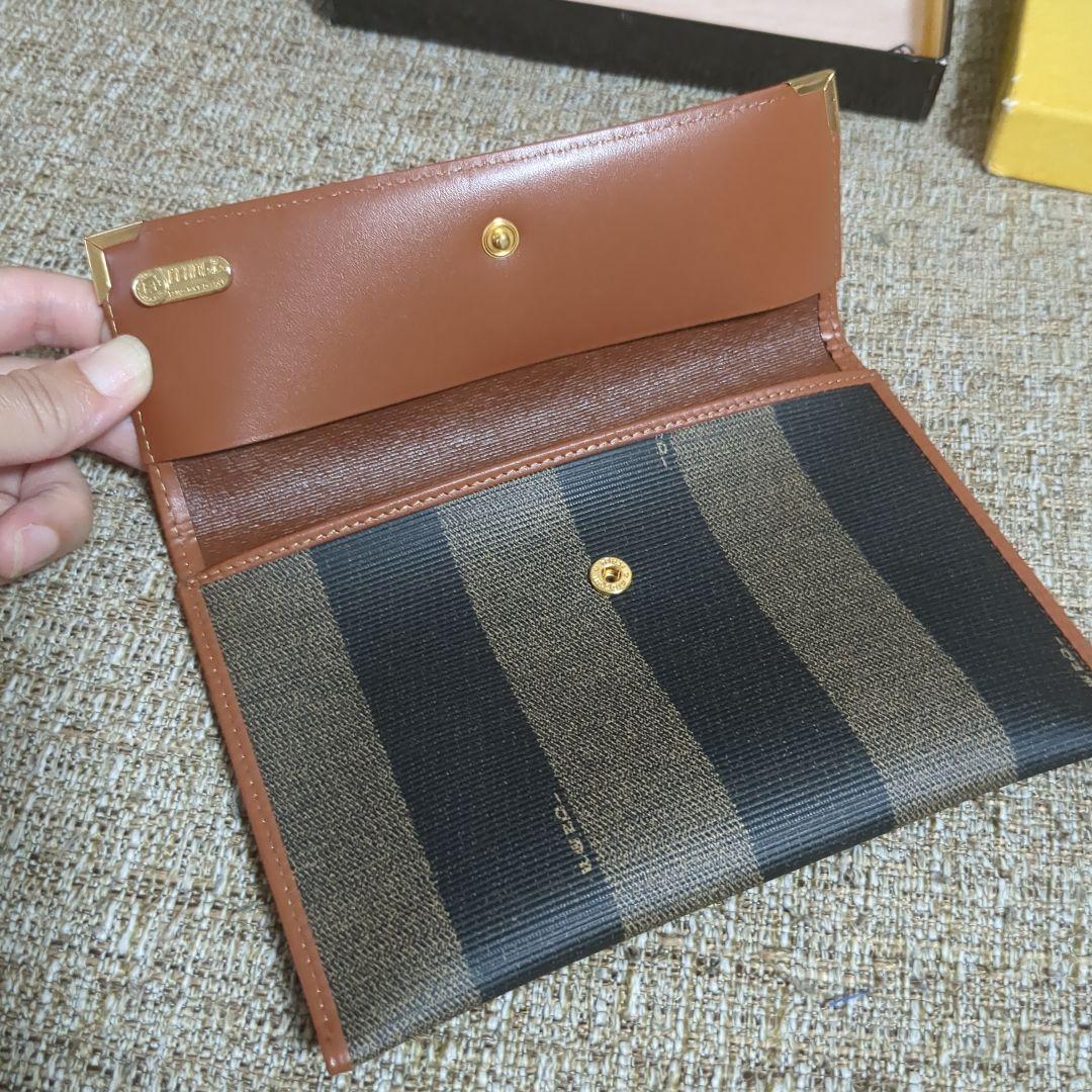美品★FENDI フェンディ ペカン柄 マルチケース