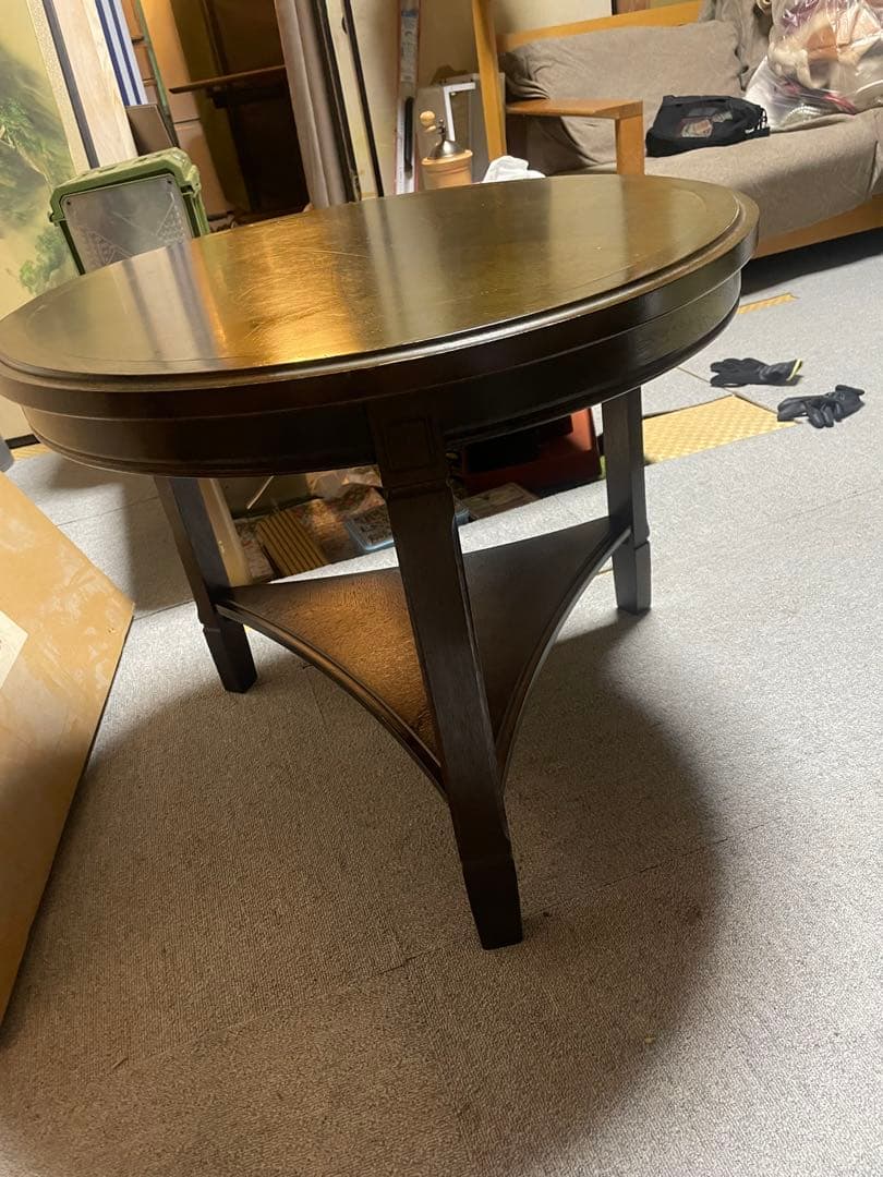 マルニ木工　地中海シリーズ サイドテーブル ラウンドテーブル