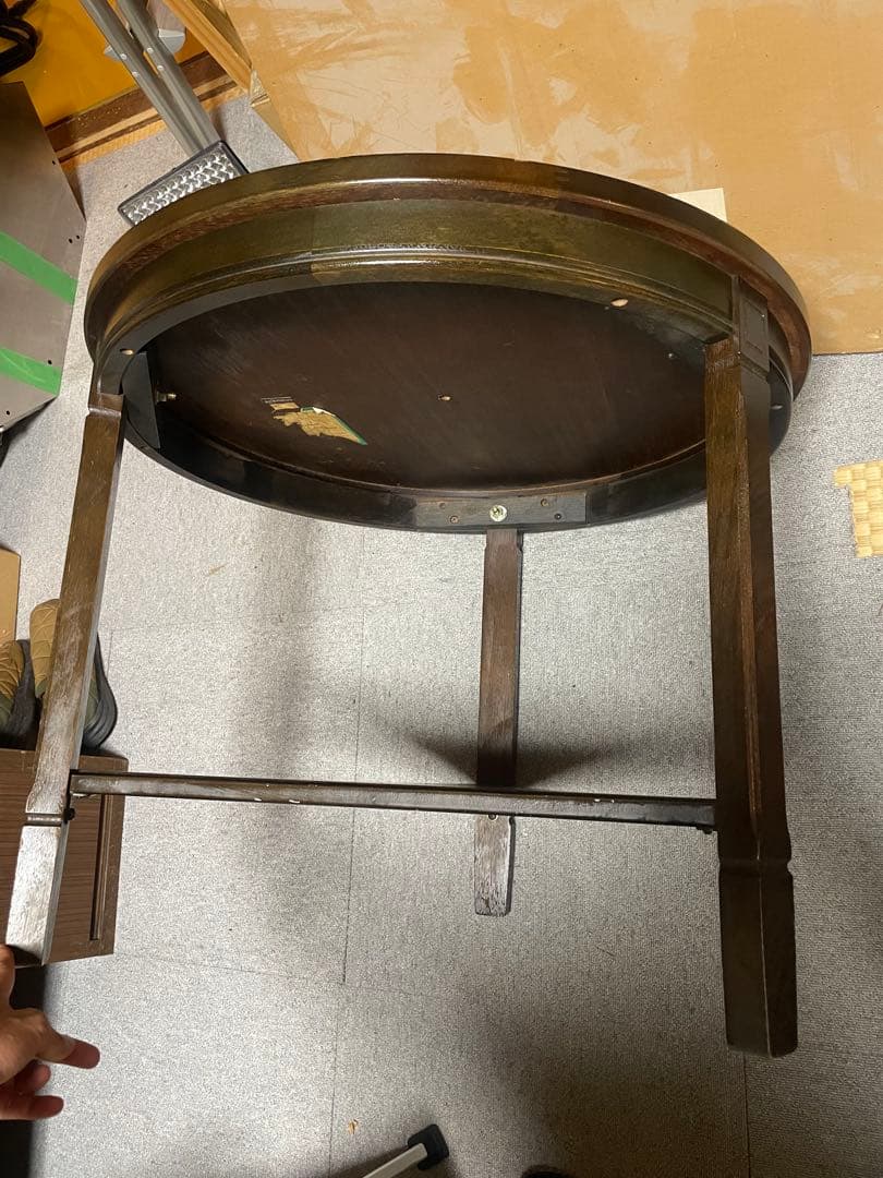 マルニ木工　地中海シリーズ サイドテーブル ラウンドテーブル