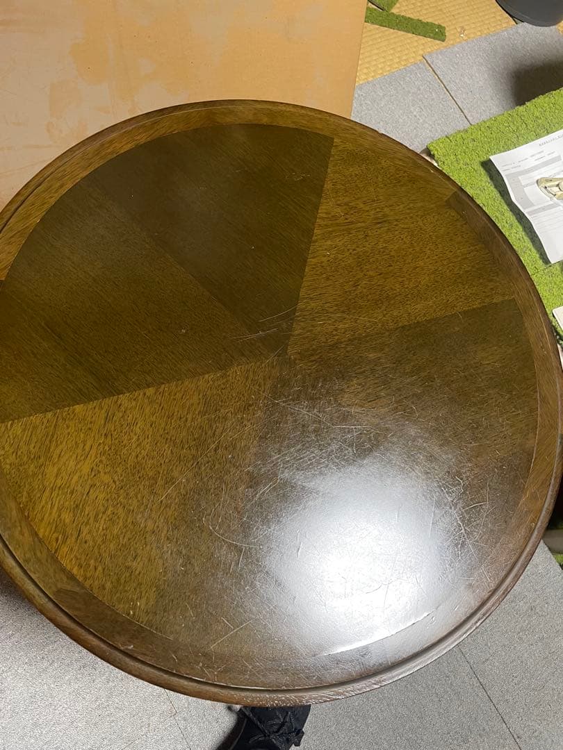 マルニ木工　地中海シリーズ サイドテーブル ラウンドテーブル