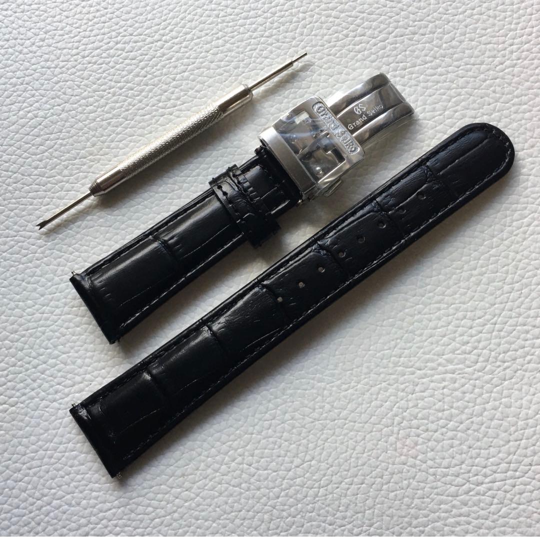 ヒデ920154さん専用　グランドセイコー　バタフライバックルレザーベルト付