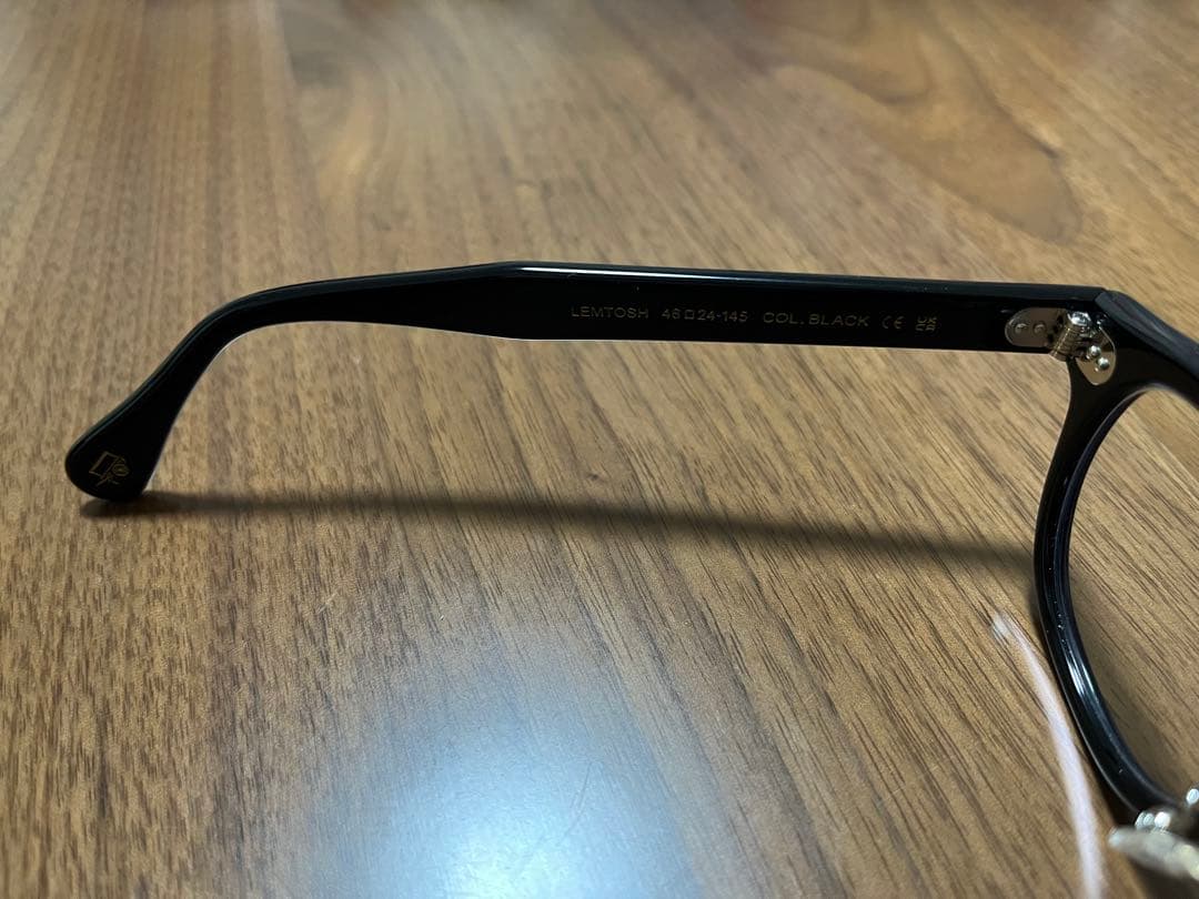 モスコット レムトッシュ　ブラック　46サイズ