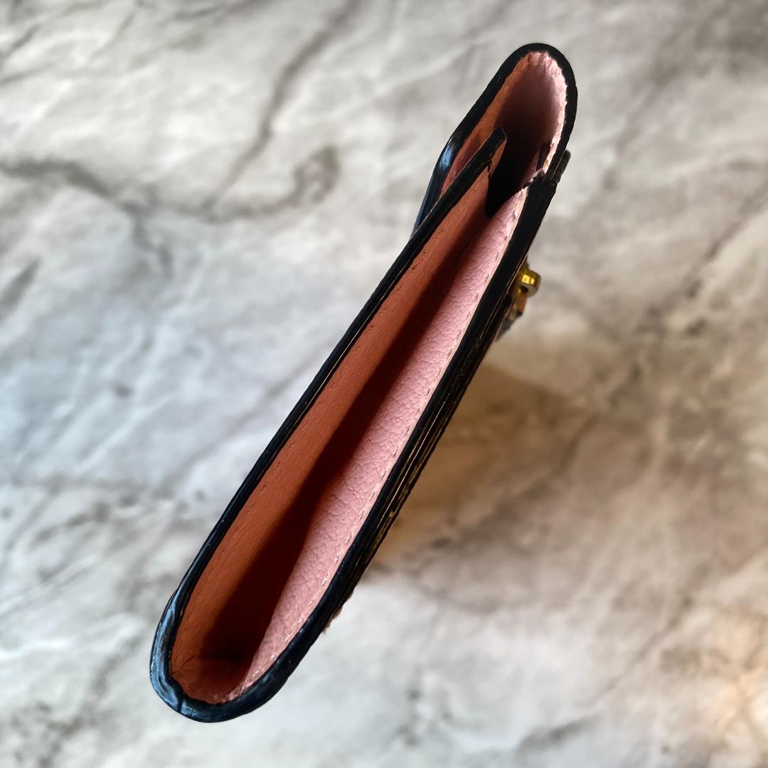 【新品 定価3.7万円】ラルコバレーノ 長財布 薄マチ レザー ピンク　2453