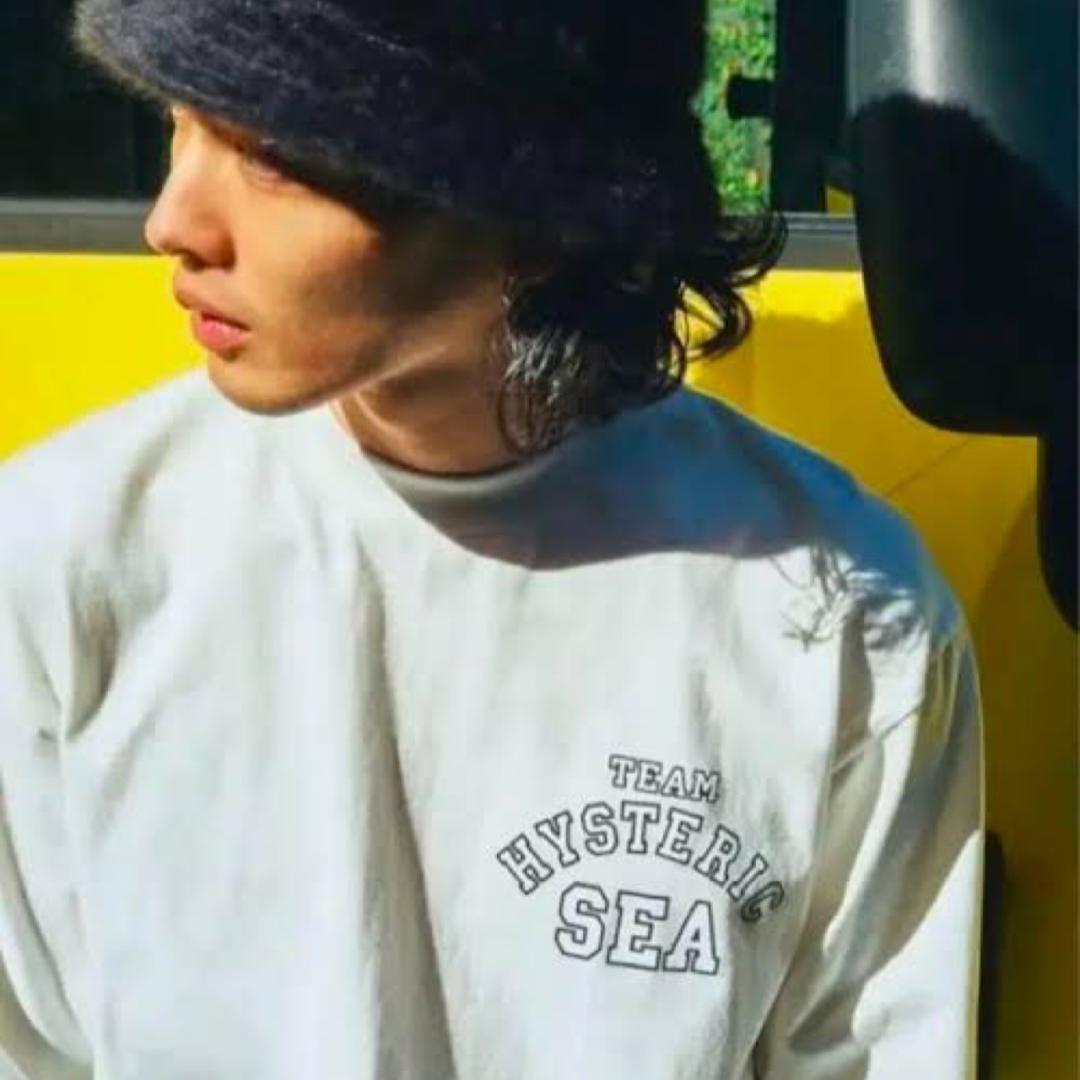 美品 ウィンダンシー×ヒステリックグラマー ロングスリーブTシャツ