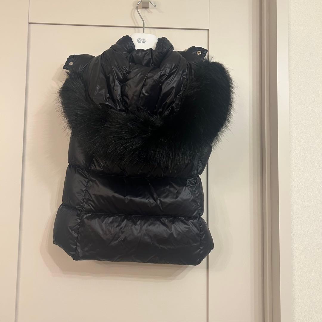 美品　MONCLER モンクレール レディース　ダウンベスト　ブラック　00