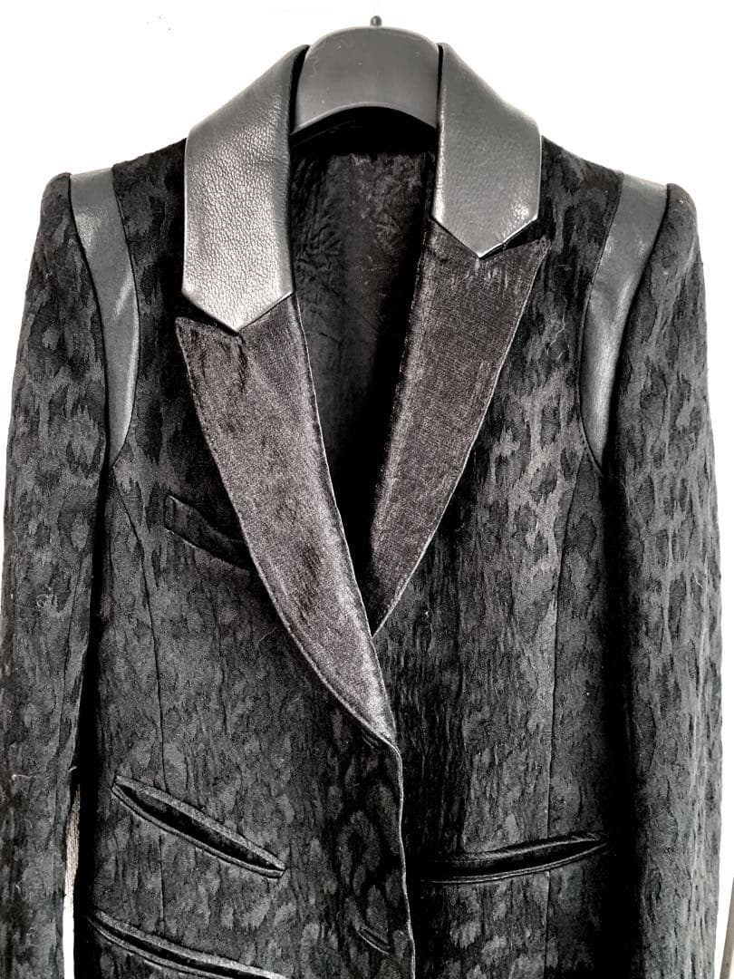 ifsixwasnine レオパードジャガードコート