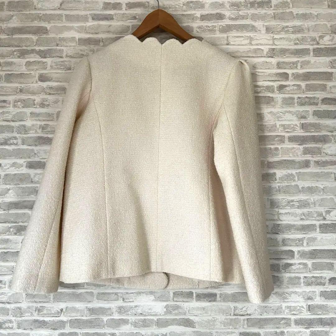 【極美品】スカラップ バラエティボタン ジャケット Liala×PG