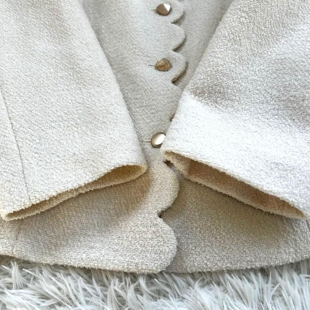 【極美品】スカラップ バラエティボタン ジャケット Liala×PG