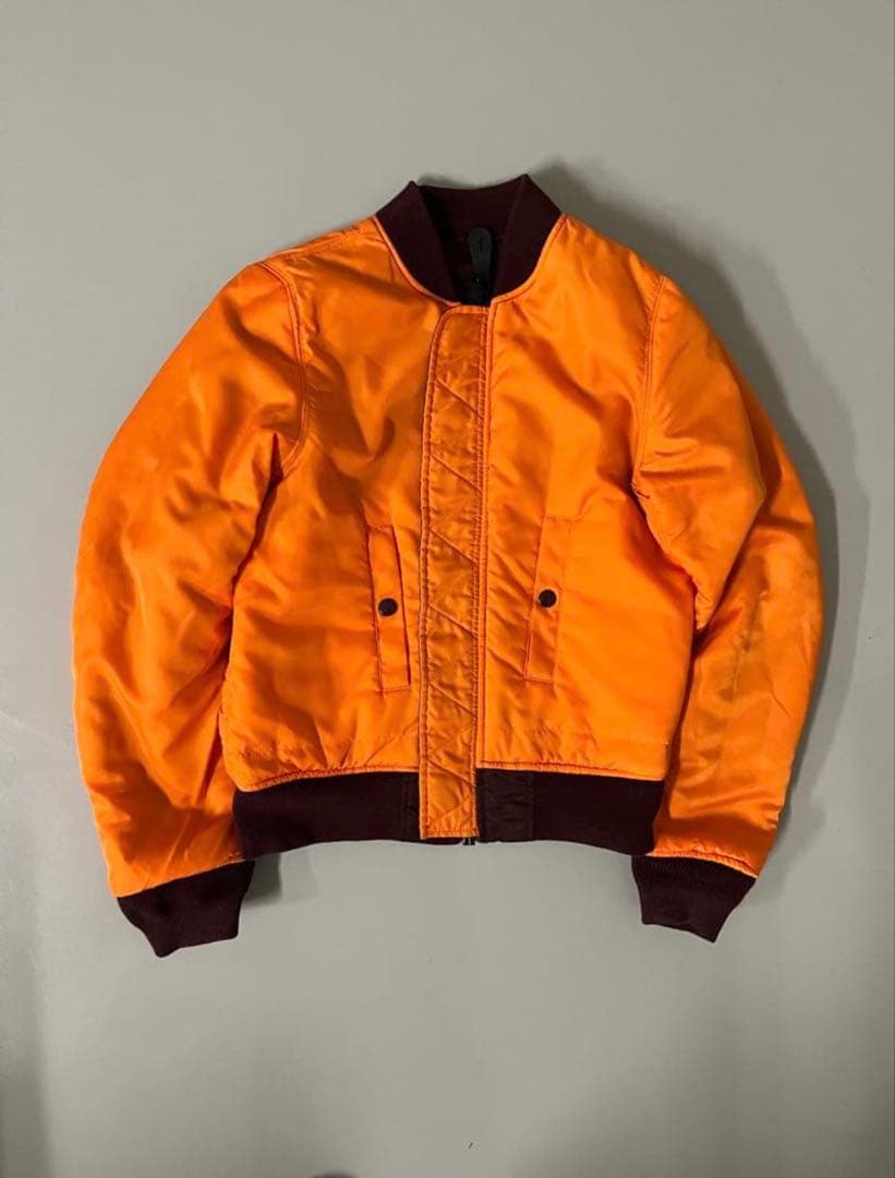 希少色 ALPHA INDUSTRIES MA-1 フライトジャケット　ボルドー