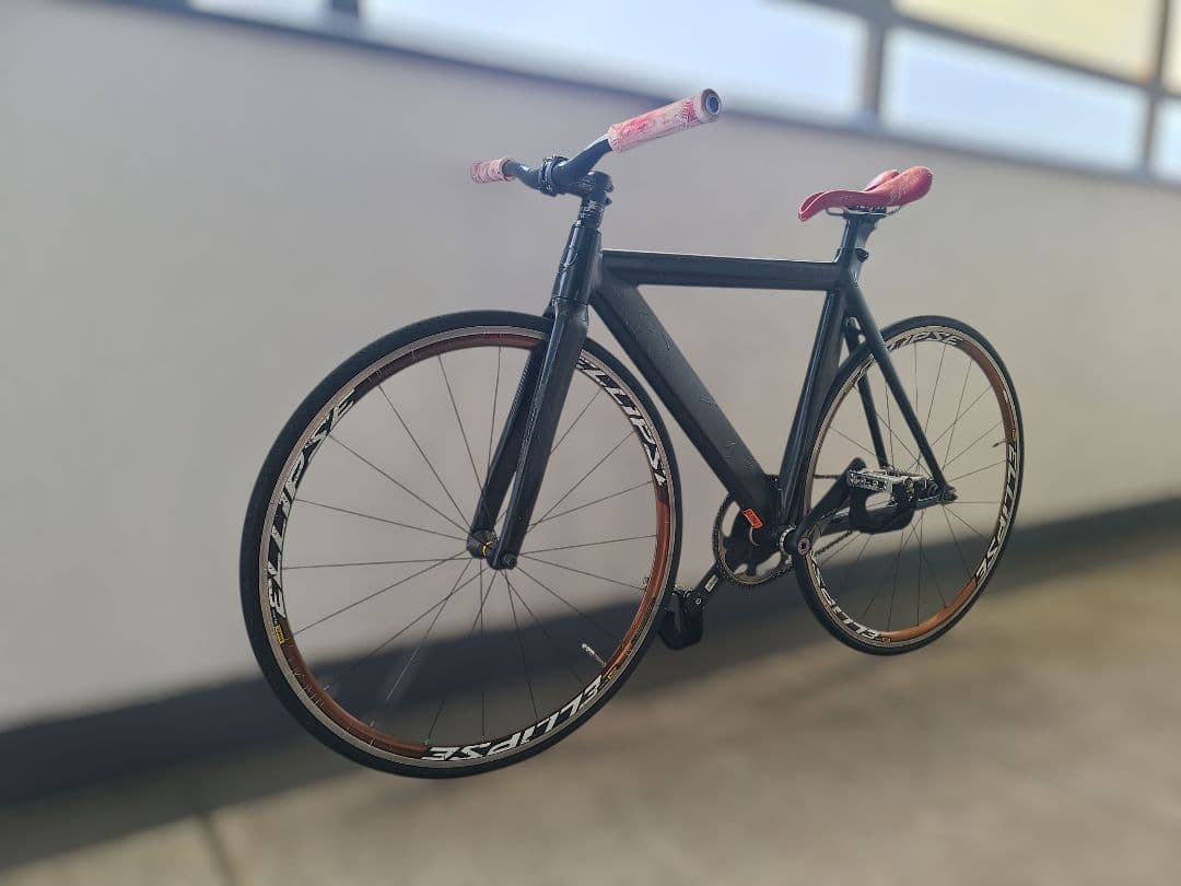 LEADER 735 ピストバイク ブラック