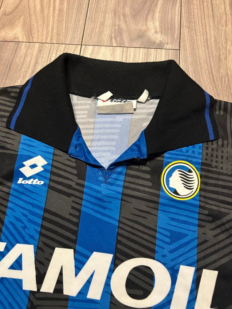 激レア　美品　セリエA　アタランタ　ユニホーム　ゲームシャツ　ロートLOTTO