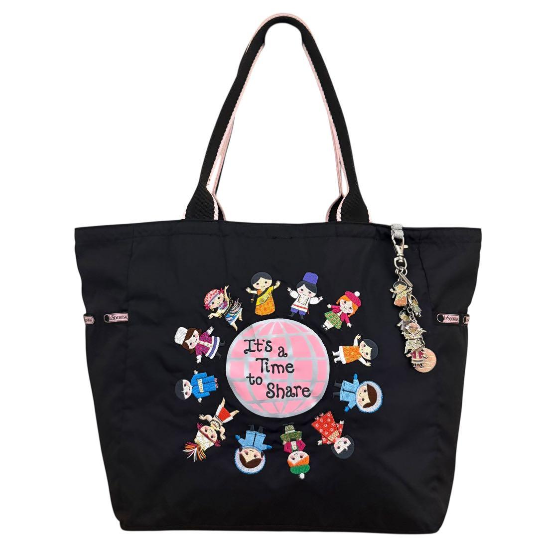 未使用級✨レスポートサック　Disney イッツアスモールワールド　トートバッグ