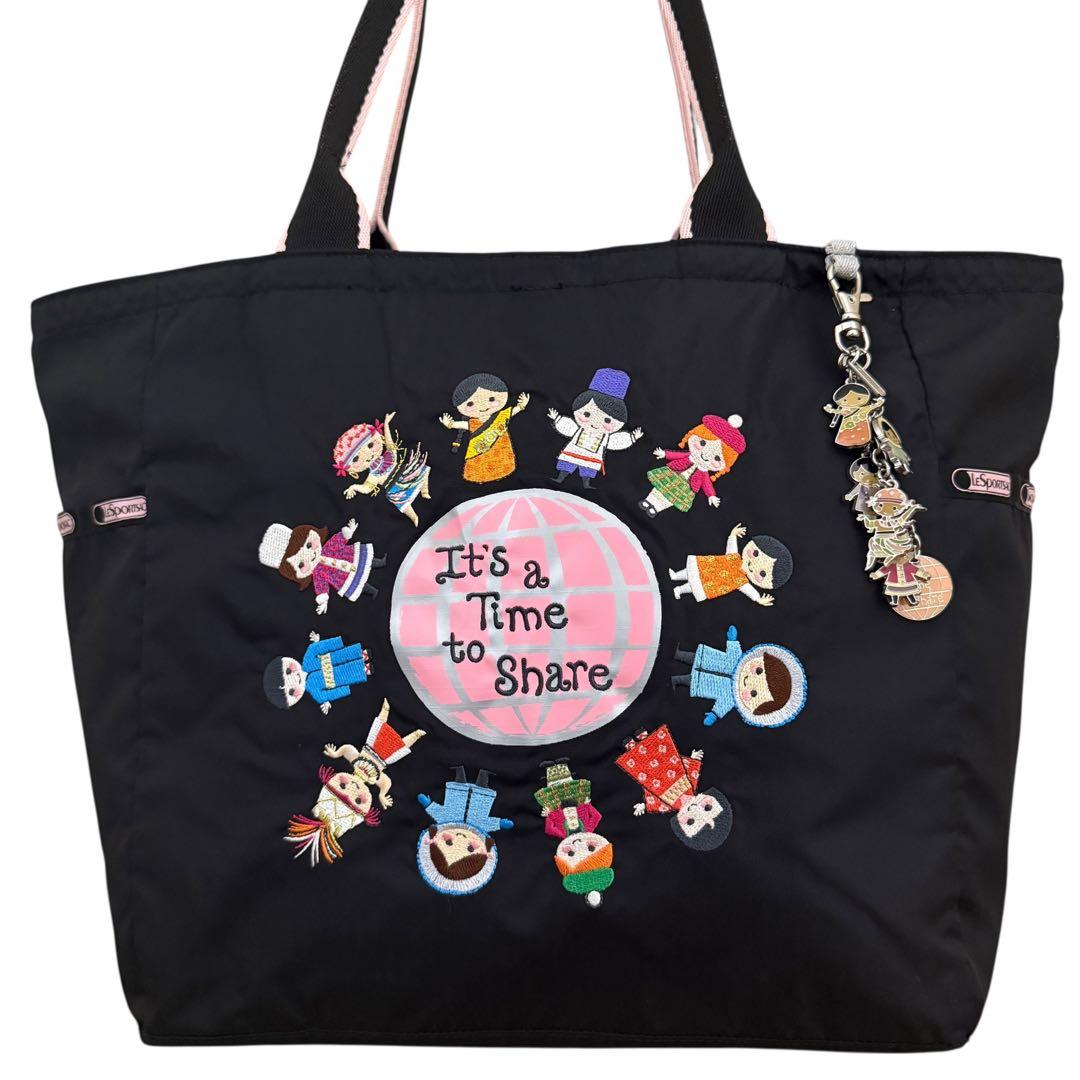 未使用級✨レスポートサック　Disney イッツアスモールワールド　トートバッグ