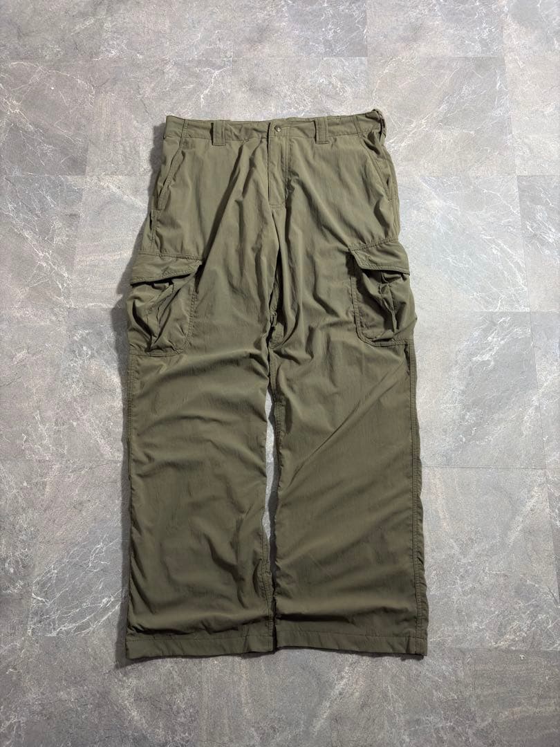 パンツ montbell wide nylon cargo pants olive XL