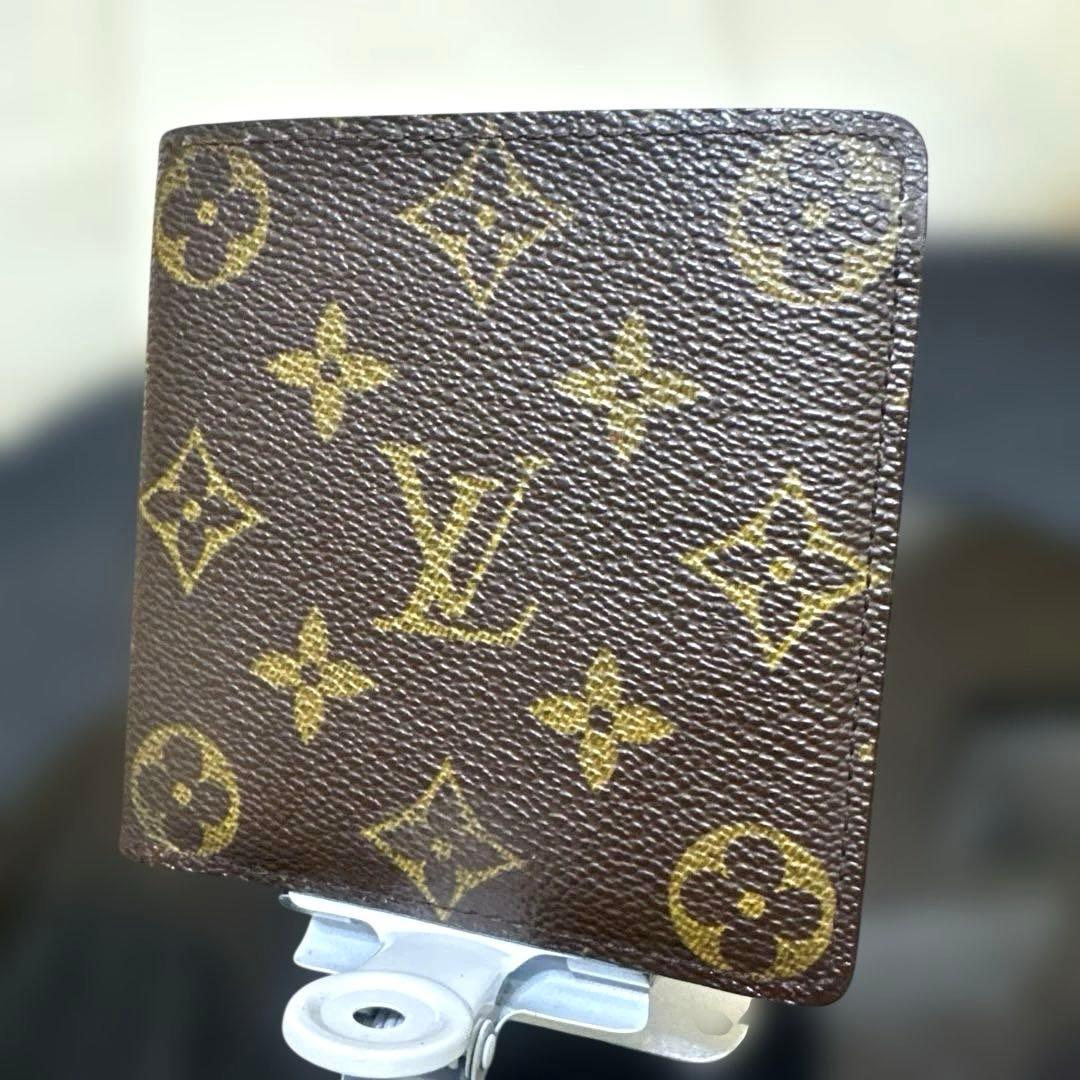11☆優良品☆モノグラム♪マルコ☆2つ折り財布★ポケットあり