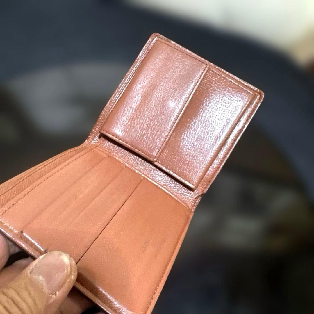 11☆優良品☆モノグラム♪マルコ☆2つ折り財布★ポケットあり