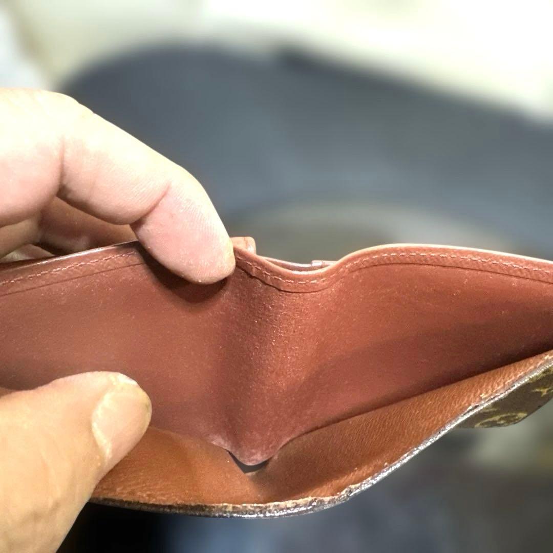 11☆優良品☆モノグラム♪マルコ☆2つ折り財布★ポケットあり