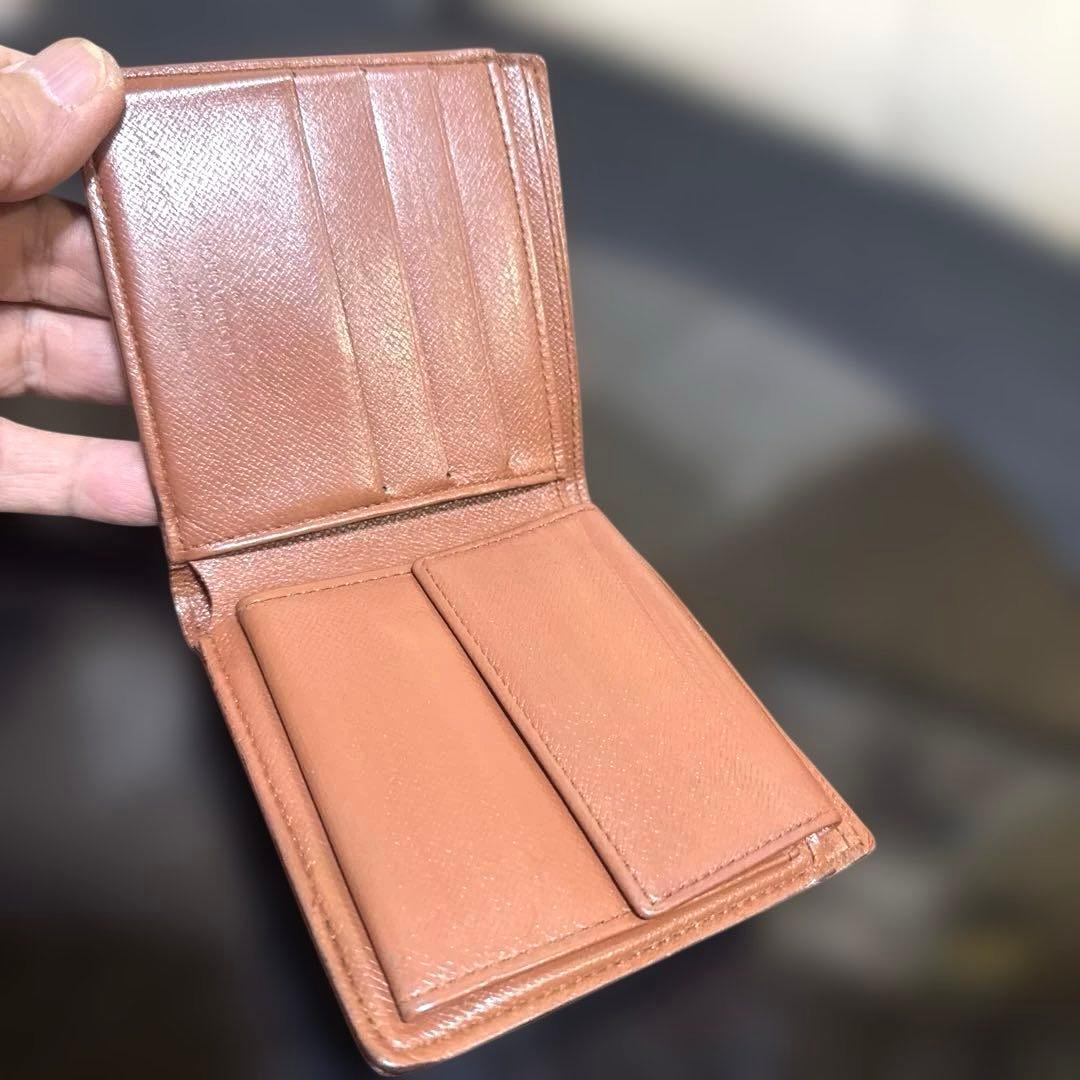 11☆優良品☆モノグラム♪マルコ☆2つ折り財布★ポケットあり