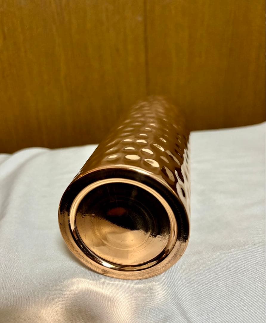 Senka新入荷　純銅製ウォーターボトル　カップ２個