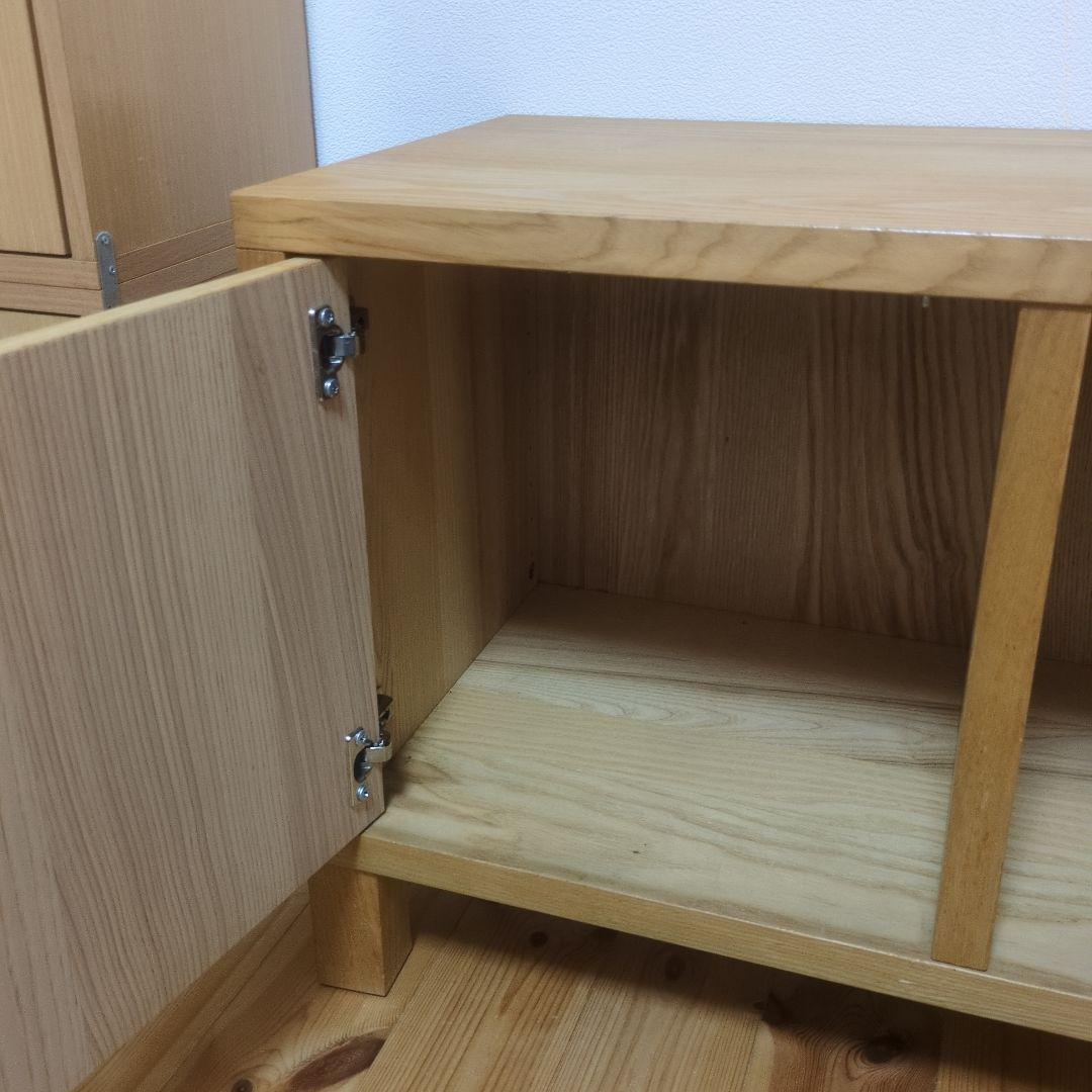 年末セール★IKEA Traby　ナチュラルウッドキャビネット【送料込み】