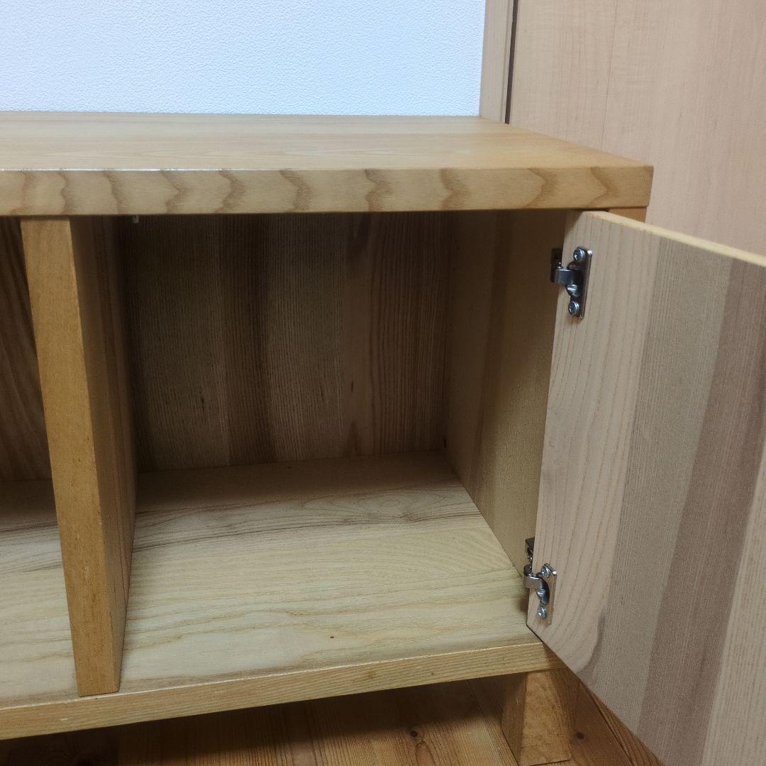 年末セール★IKEA Traby　ナチュラルウッドキャビネット【送料込み】