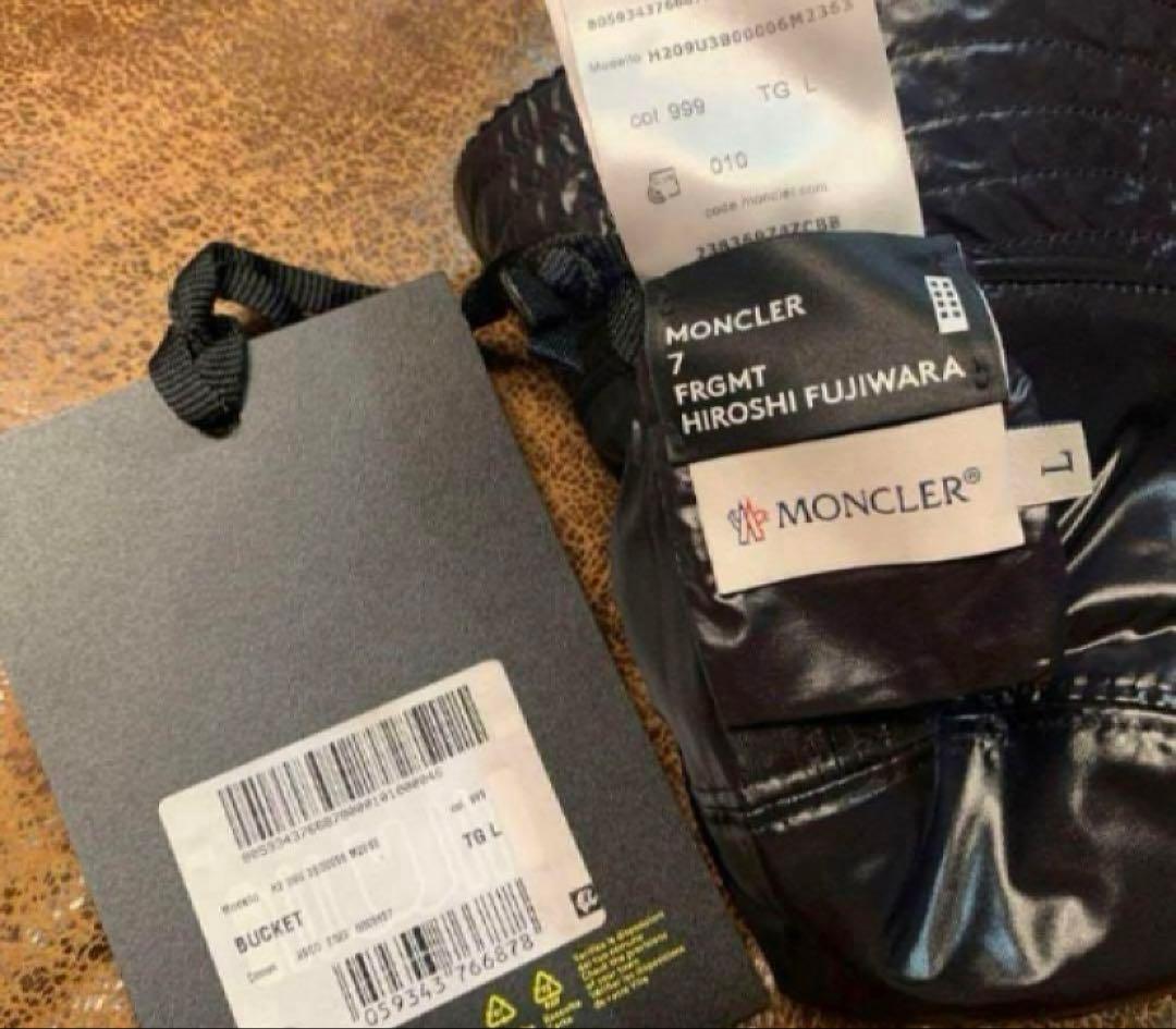 Moncler X Fragment リバーシブル バケット ハット　Lサイズ