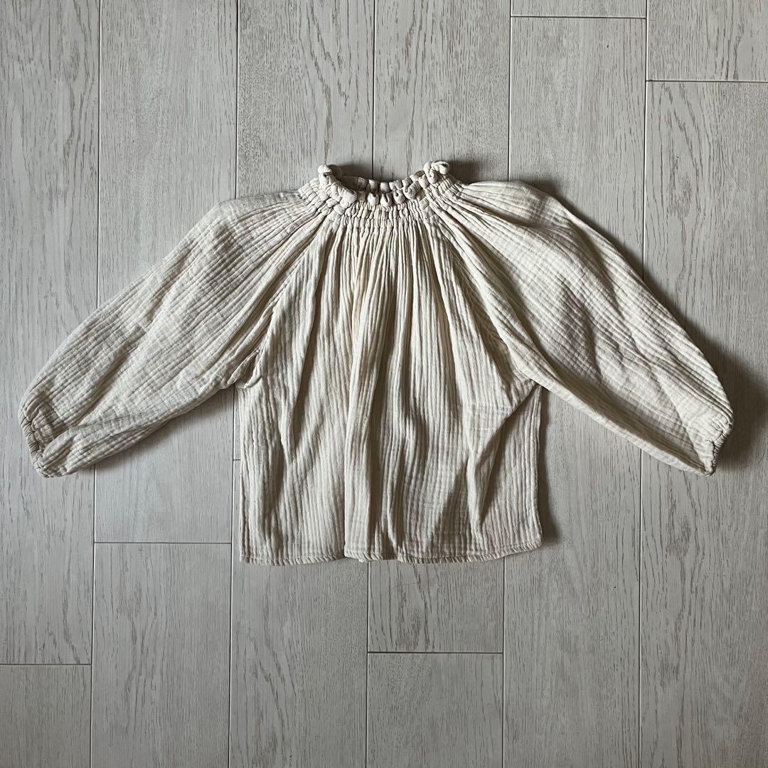 トップス SOOR PLOOM Imelda blouse milk 4Y