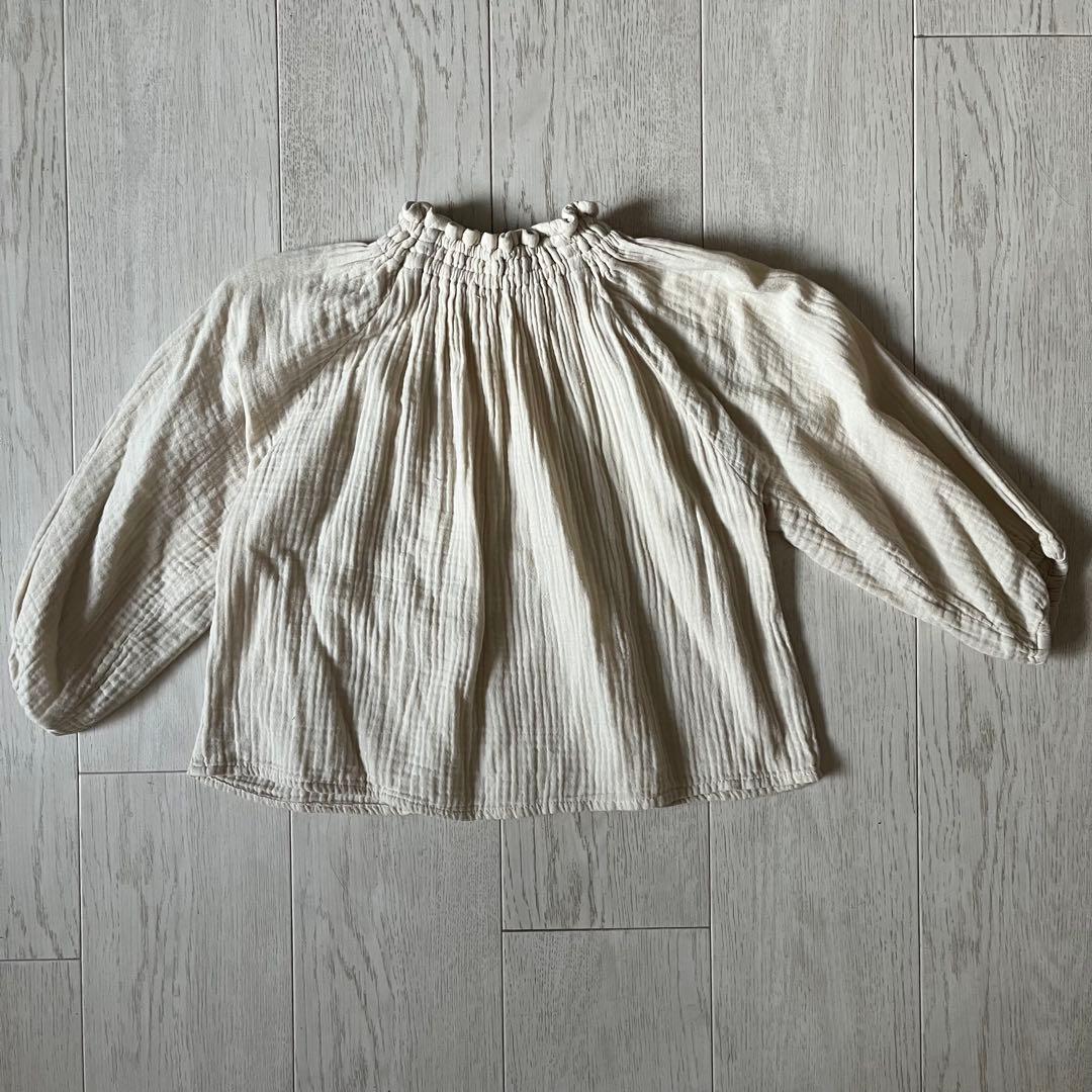 トップス SOOR PLOOM Imelda blouse milk 4Y
