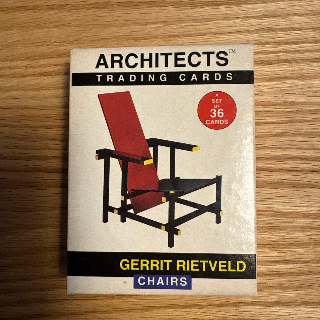 Gerrit Rietveld 椅子 トレーディングカード 36枚セット