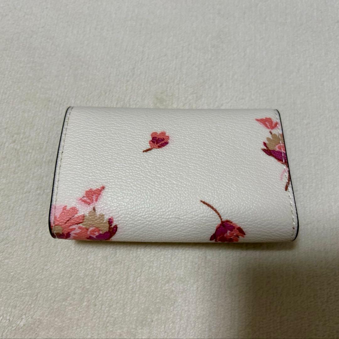 COACH フラワープリント キーケース