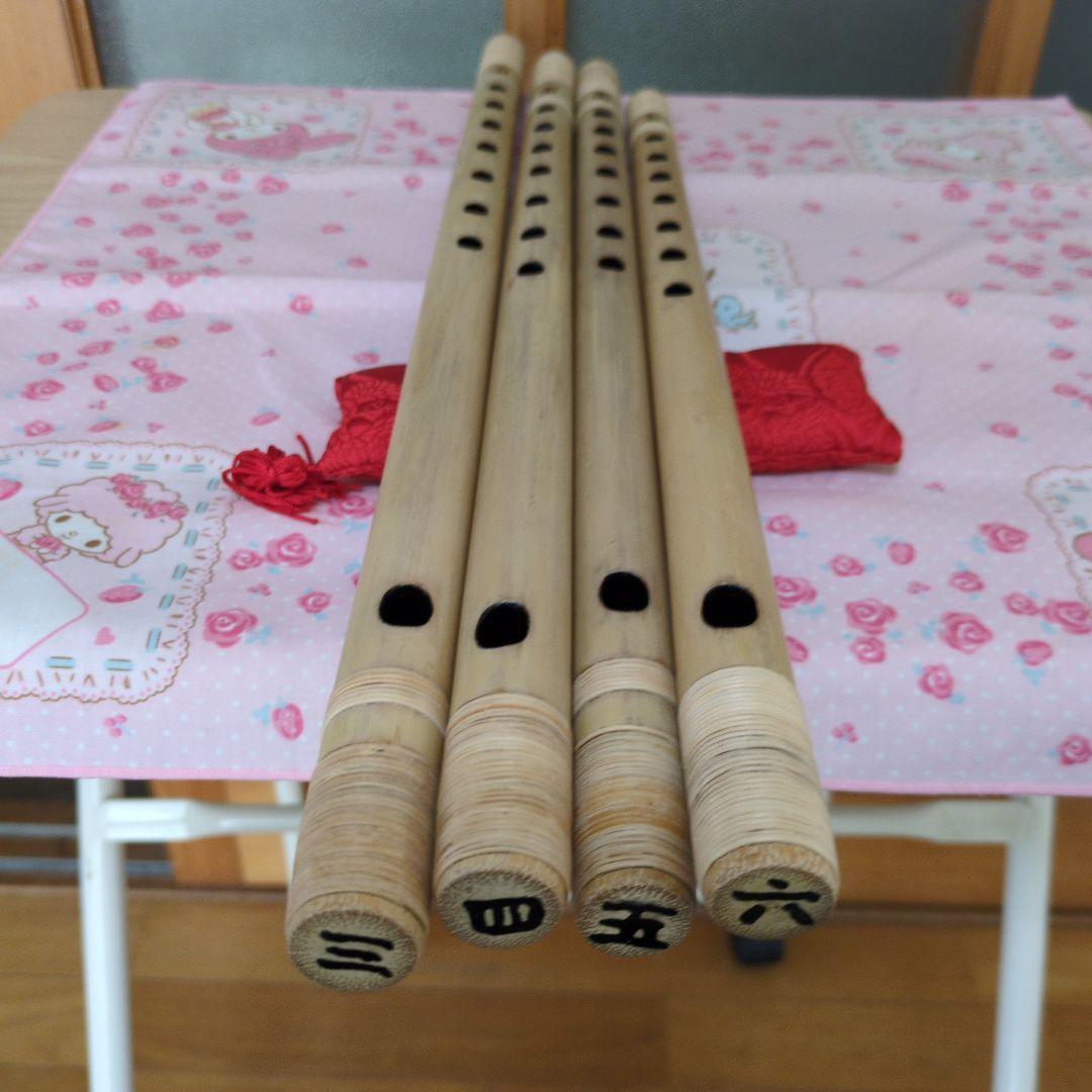 ryohan篠笛三本・四本・五本・六本調子古典（道中）新品