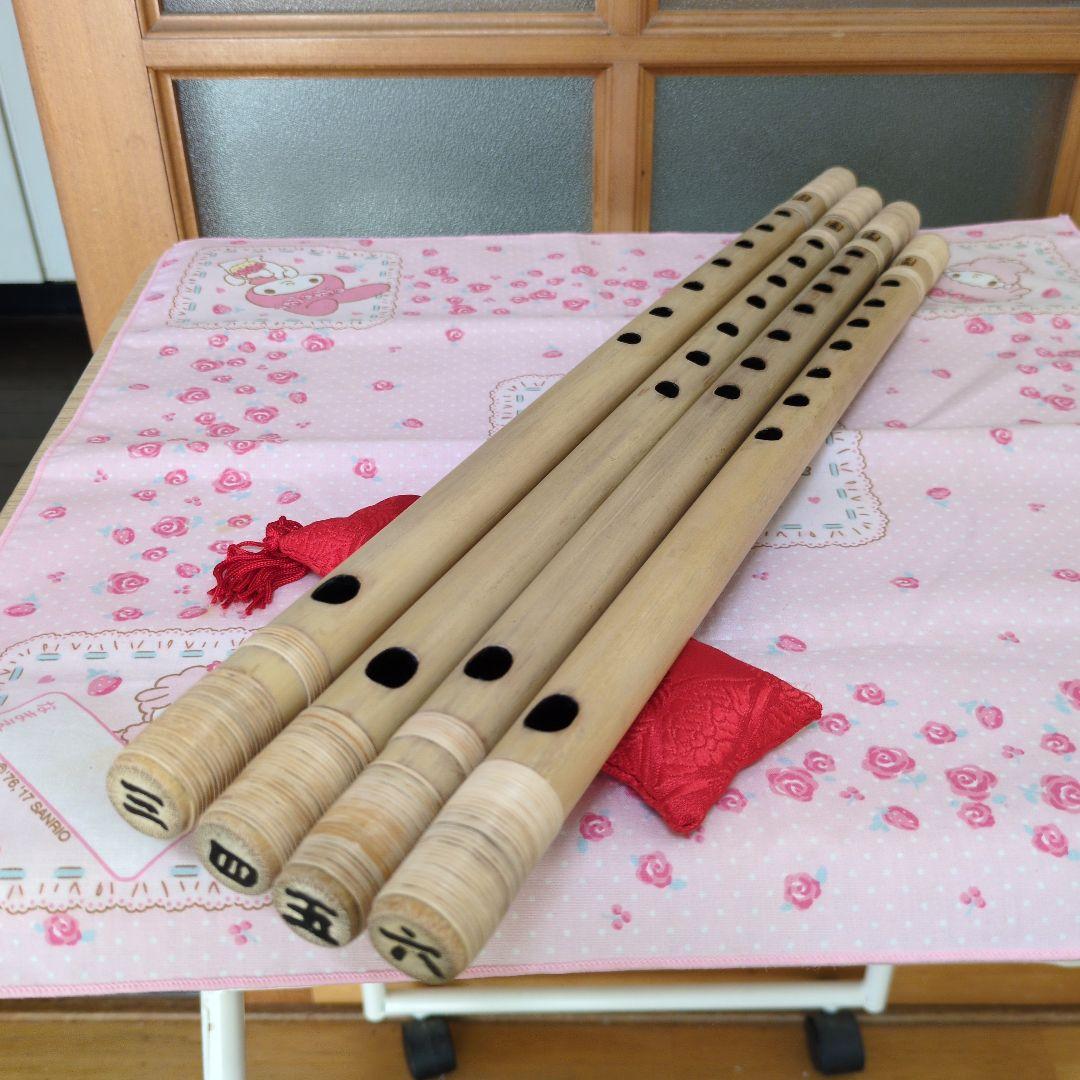 ryohan篠笛三本・四本・五本・六本調子古典（道中）新品