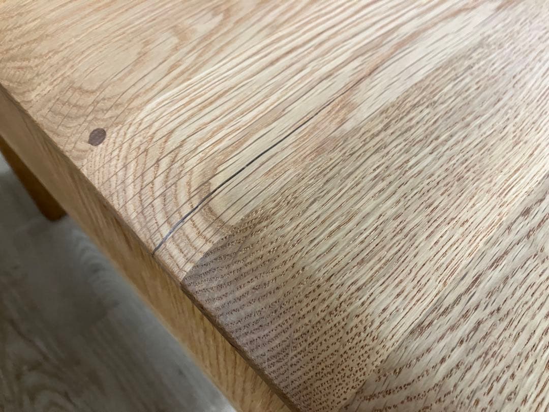 久和屋　ストリーム　リビングテーブル引出付　オーク