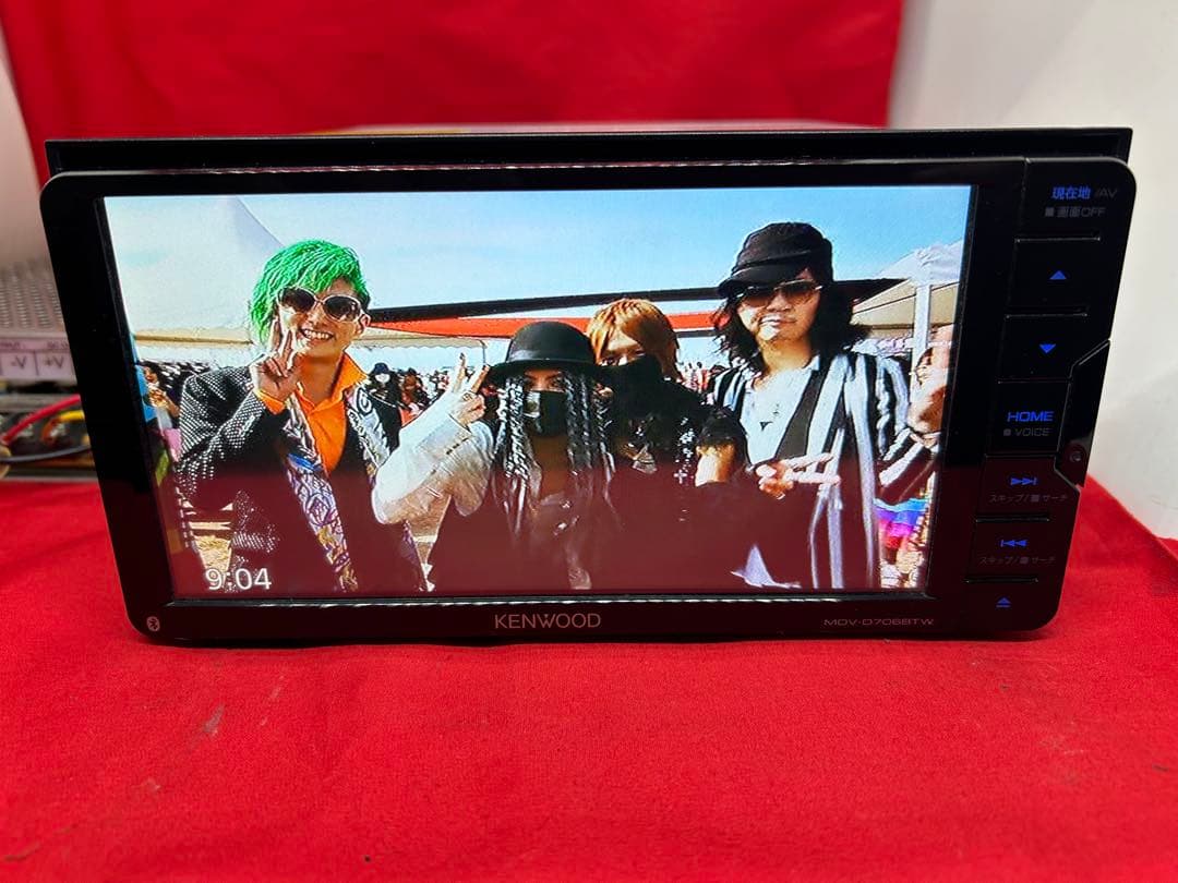 美品⭐︎ MDV-D706BTW 2025年秋地図　ハイレゾ　新品バックカメラ付