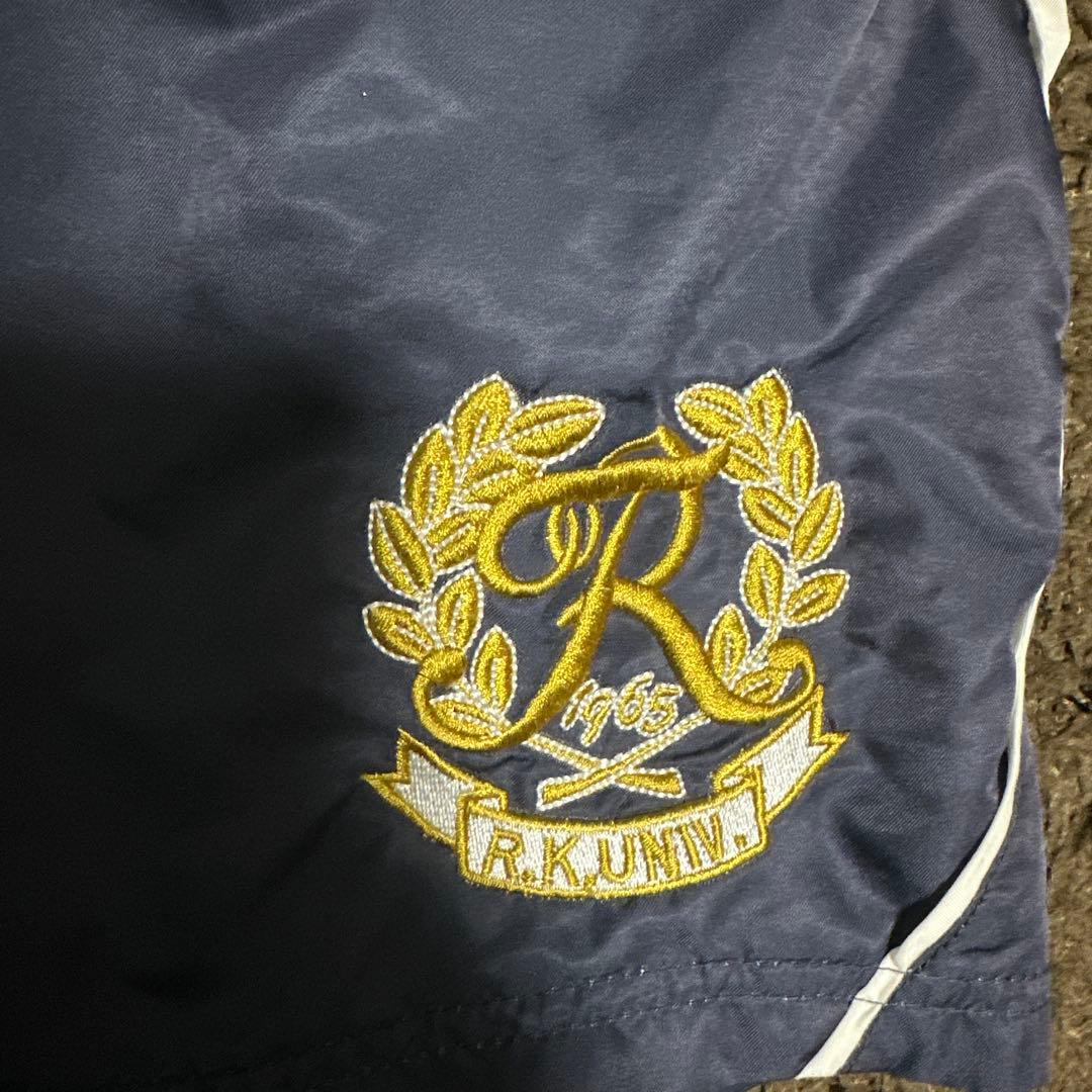 流通経済大学ラグビー部 BLK×Gold’s GYM ハーフパンツ2XL