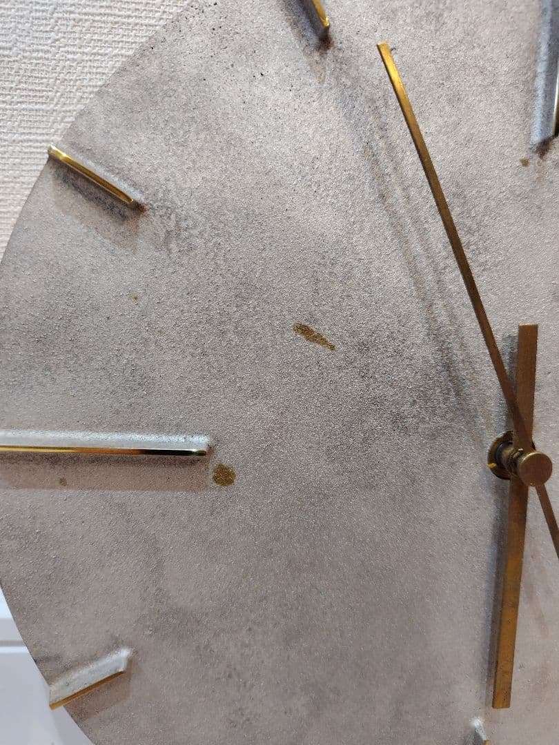 Lemnos　レムノス　Quait 壁時計　真鍮