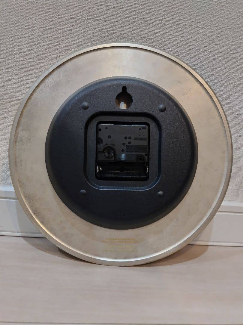 Lemnos　レムノス　Quait 壁時計　真鍮