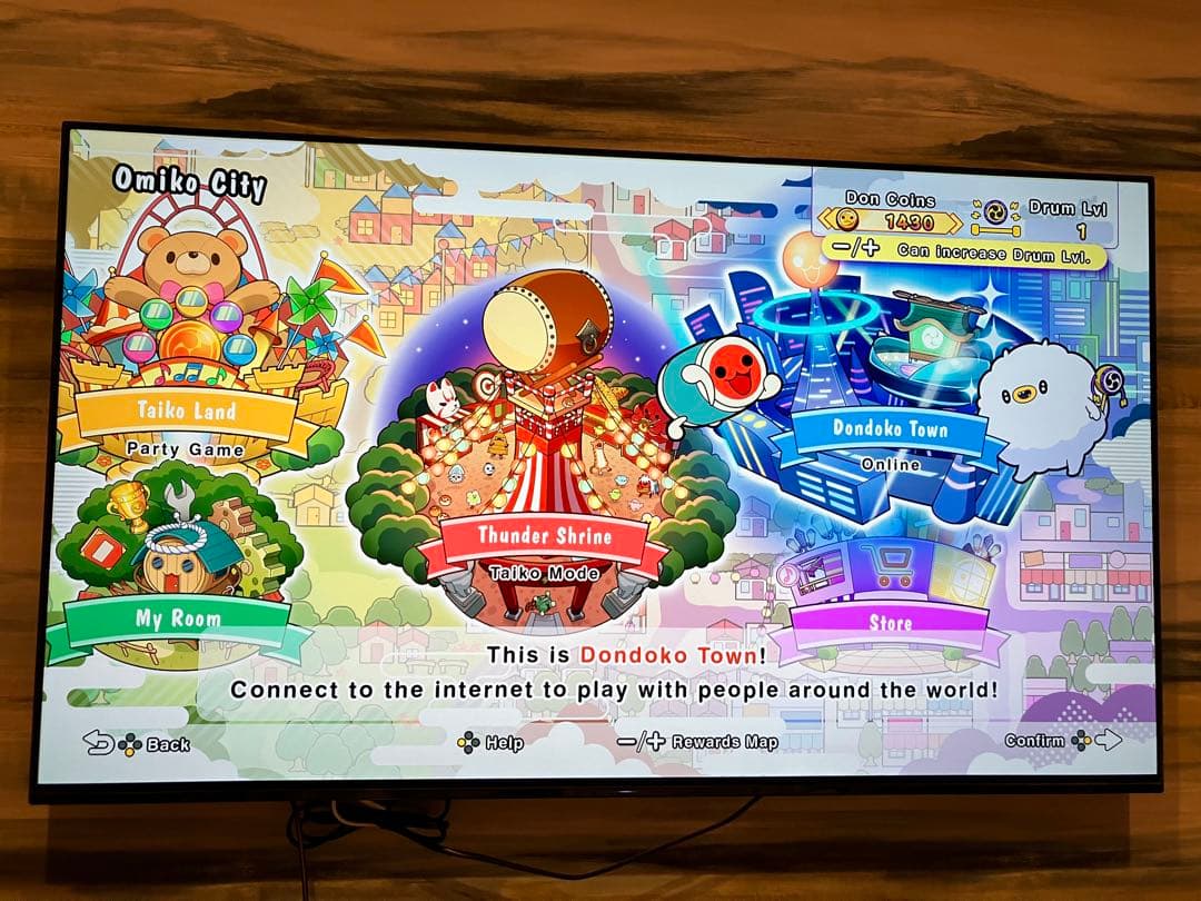 【すぐ遊べる太鼓の達人】①Switch本体②ドンダフルフェスティバル③太鼓とバチ