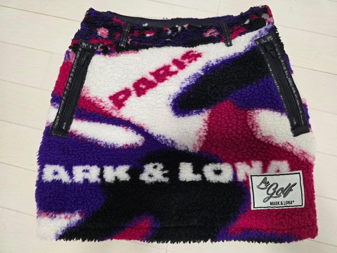 MARK & LONA ベスト&スカート ボアセットアップ 38