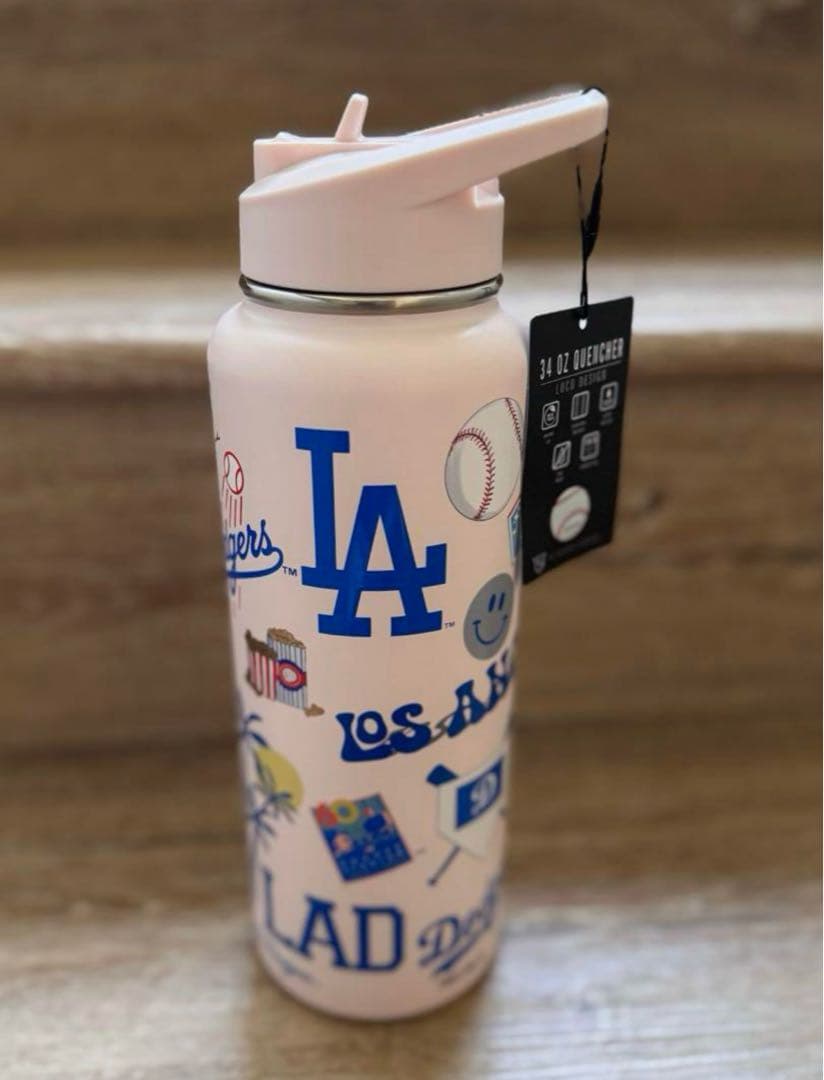 ロサンゼルス　ドジャース　ステンレス　ボトル　水筒　米国購入　新品