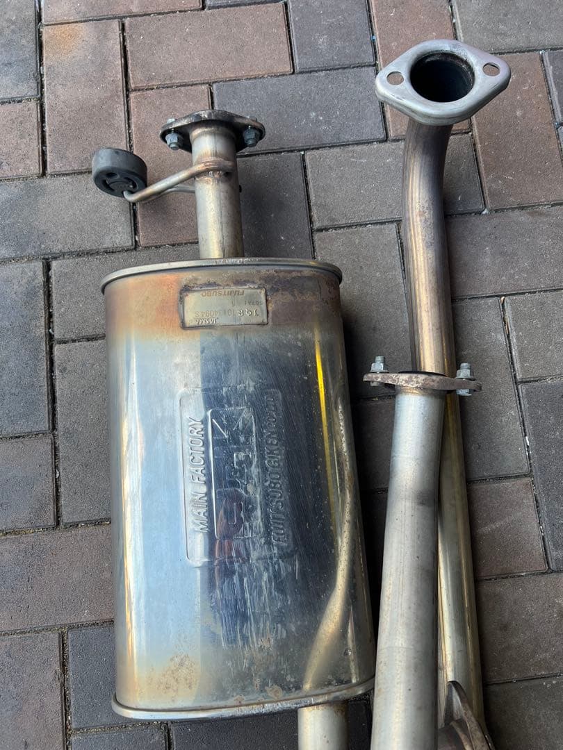 N-BOX JF1 ターボ　フジツボ　マフラー　中古品