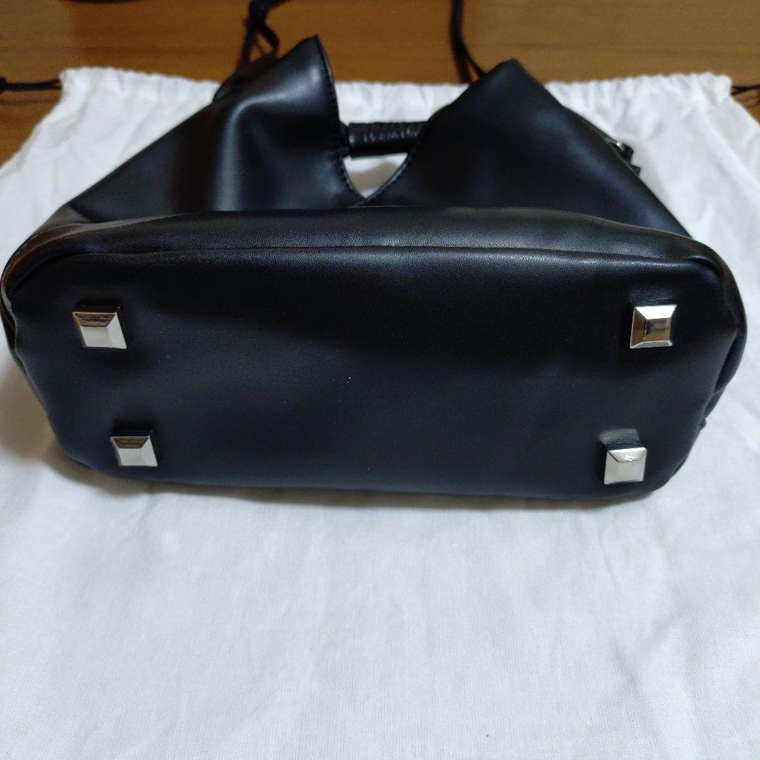 MM6 黒 ジャパニーズ クロスボディバッグ